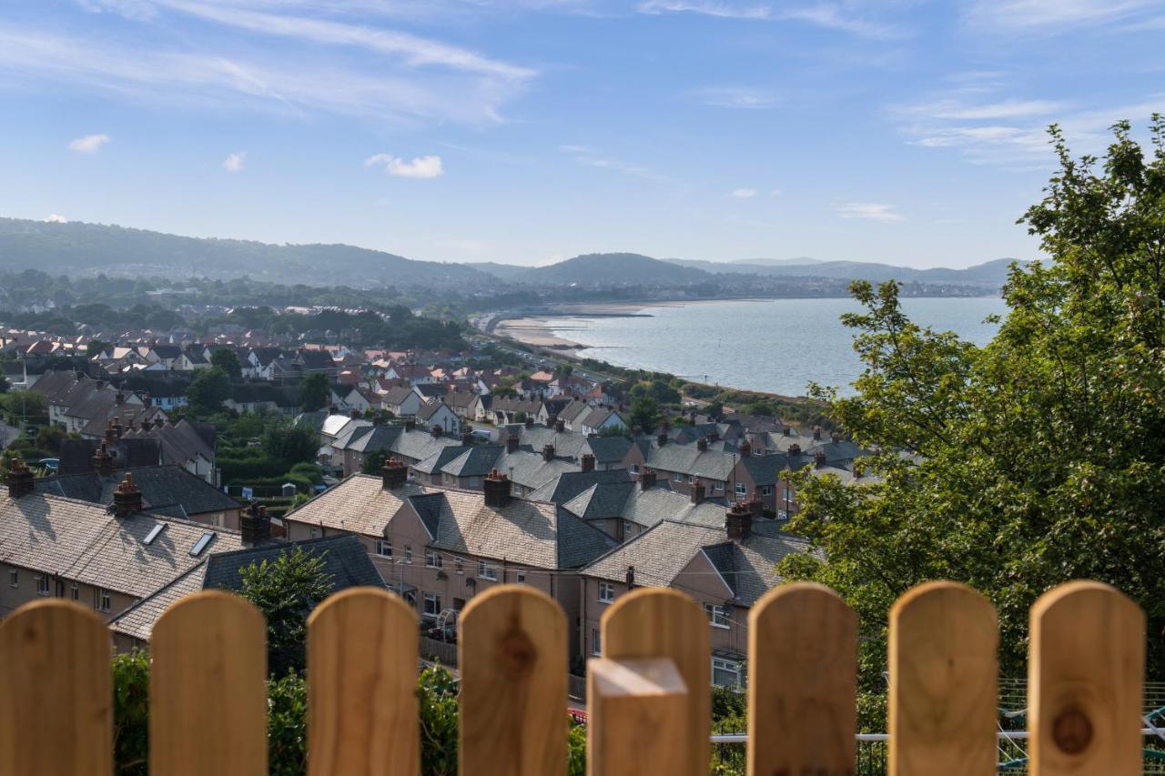 Windy Ridge Terrace With Beautiful Sea Views, North Wales Coast Βίλα Old Colwyn Εξωτερικό φωτογραφία