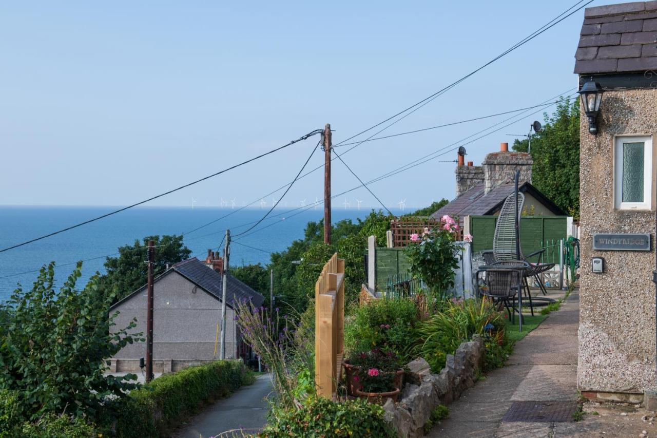 Windy Ridge Terrace With Beautiful Sea Views, North Wales Coast Βίλα Old Colwyn Εξωτερικό φωτογραφία